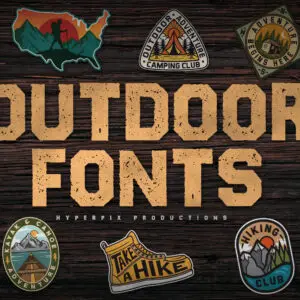 23+ Best Premium Outdoor Fonts
